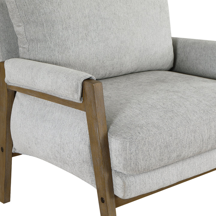 OSP Home Furnishings - Faber Wood Frame Armchair - Smoke_6