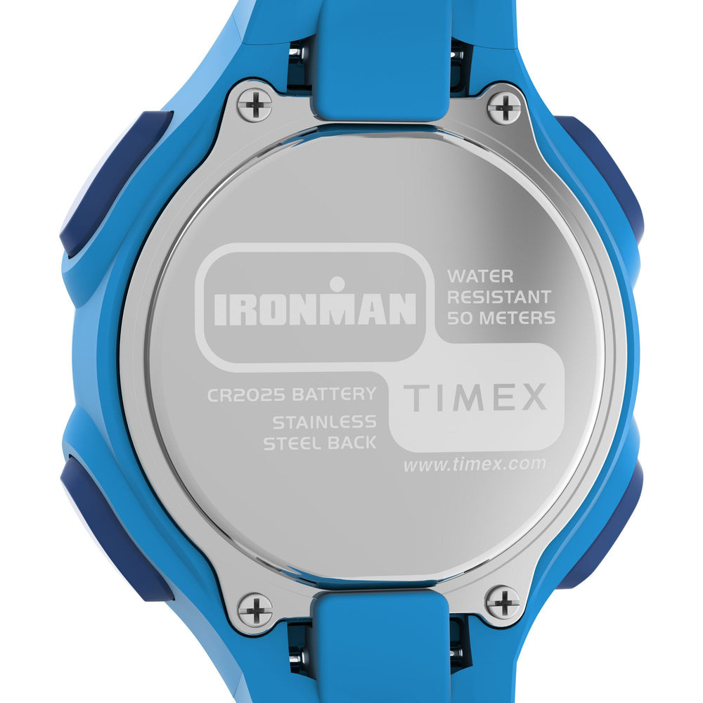 Timex Women's Ironman Essential 30 34mm Watch - Blue Strap Digital Dial Blue Case - Blue_1