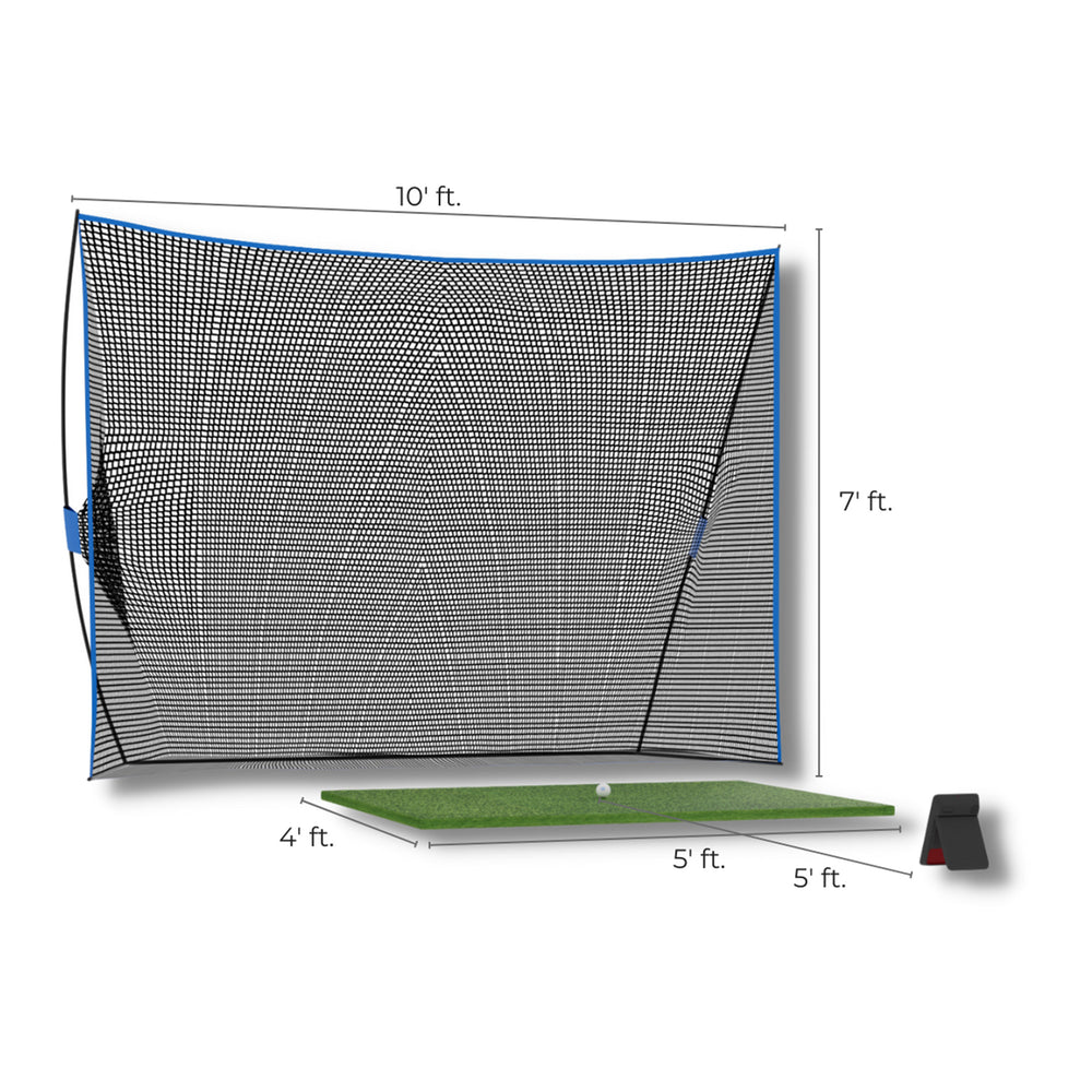 OptiShot - Orbit Golf Simulator Net Bundle - Multicolor_1