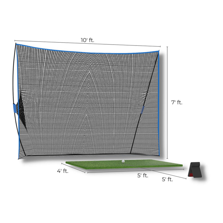 OptiShot - Orbit Golf Simulator Net Bundle - Multicolor_1