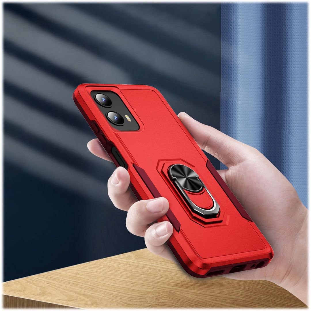 SaharaCase - Raider Series ArmorPro Case for Motorola G 5G (2024) - Viper Red_6