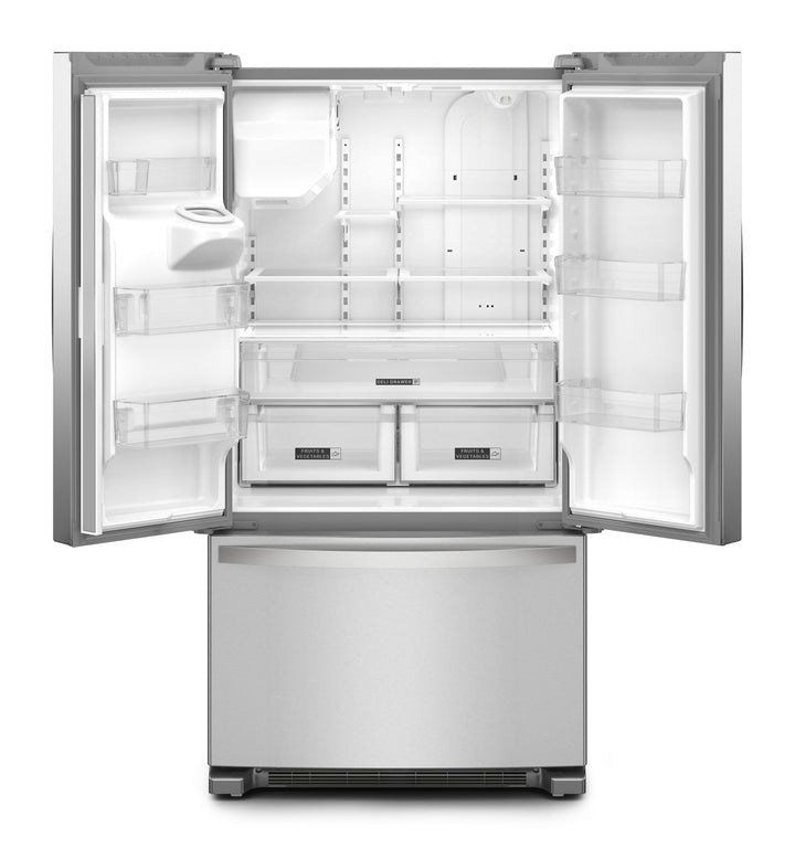 Whirlpool - 24.7 Cu. Ft. French Door Refrigerator with Elevated Deli Drawer - Stainless Steel_4