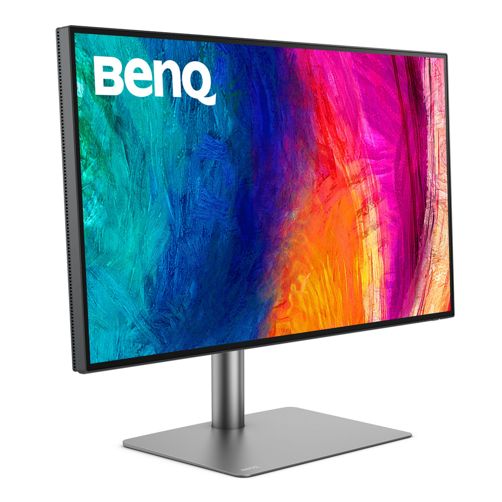 BenQ - AQCOLOR PD3225U 31.5" IPS Black LED 4K P3 Mac Compatible Monitor (HDMI/DP/Thunderbolt 3 85W) - Metallic gray_1