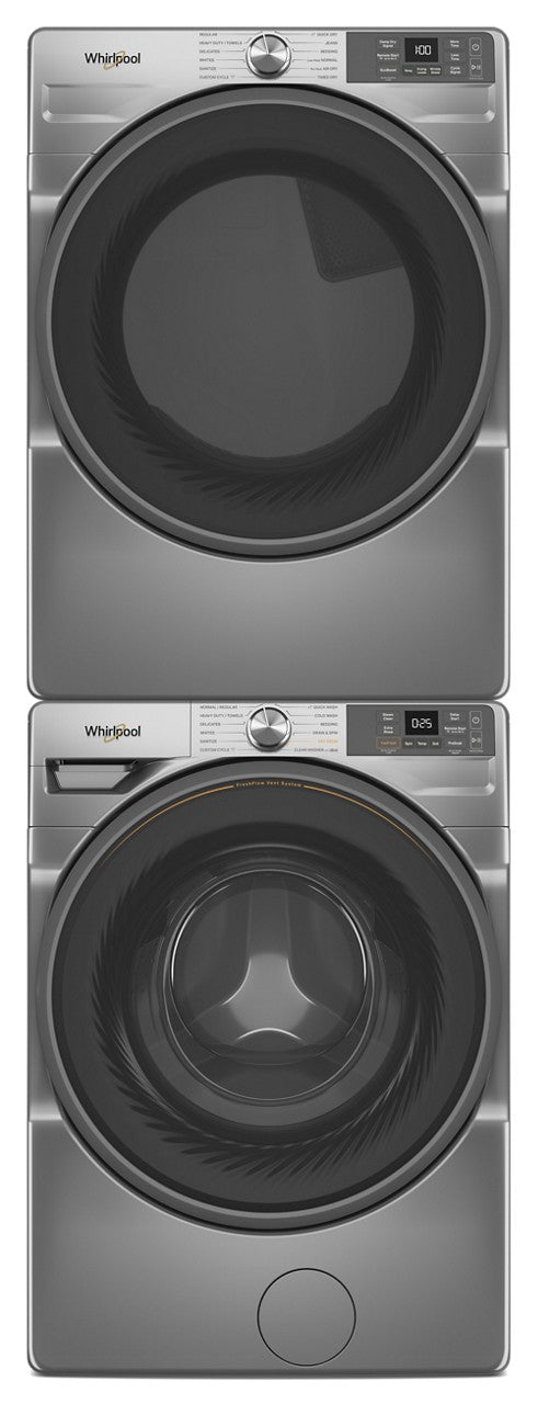 Whirlpool - 4.5 Cu. Ft. High Efficiency Smart Front Load Washer with FreshFlow Vent System - Radiant Silver_11