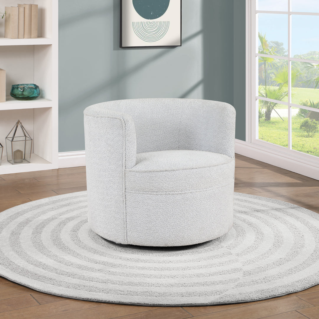 OSP Home Furnishings - Cleo Swivel Chair - Fog_4