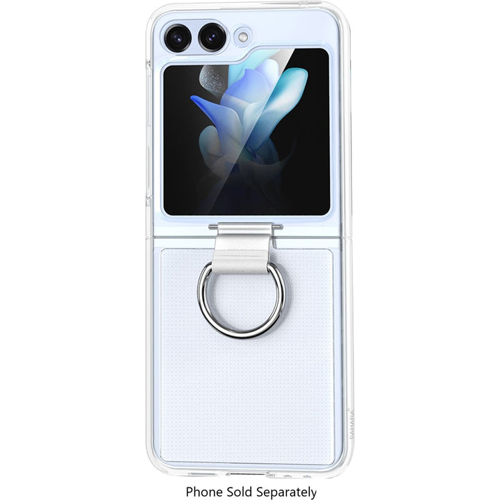 SaharaCase - Venture Series Ring Case for Samsung Galaxy Z Flip6 - Clear_2