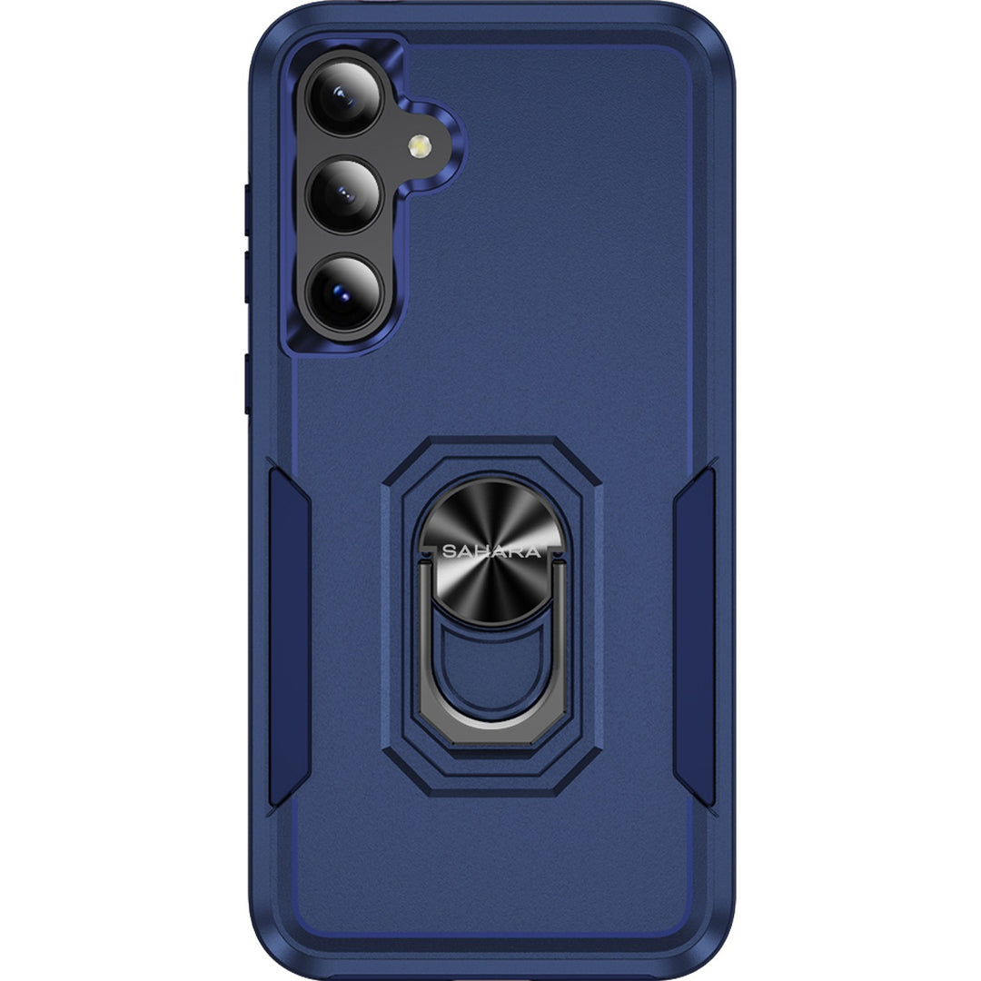 SaharaCase - Raider Series Kickstand Case for Samsung Galaxy A35 5G - Desert Blue_0