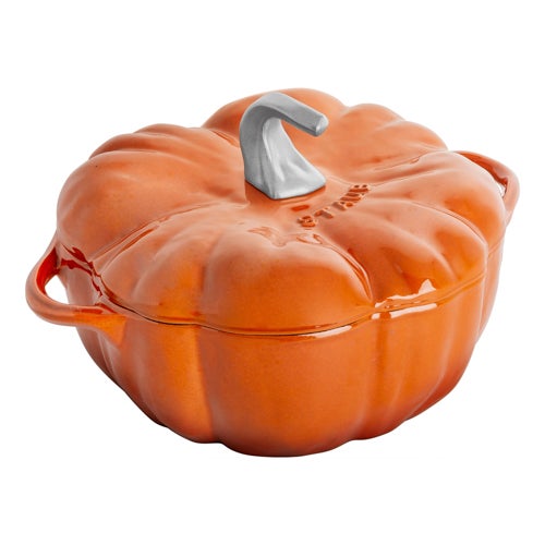 3.5qt Cast Iron Pumpkin Cocotte Burnt Orange_0