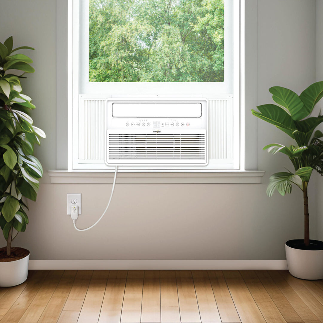 Whirlpool - 10,000 BTU Window Mounted Inverter Air Conditioner with Remote Control - White_12