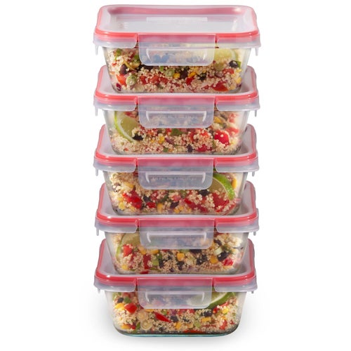 Freshlock 10pc Meal Prep Glass Food Storage Set_0