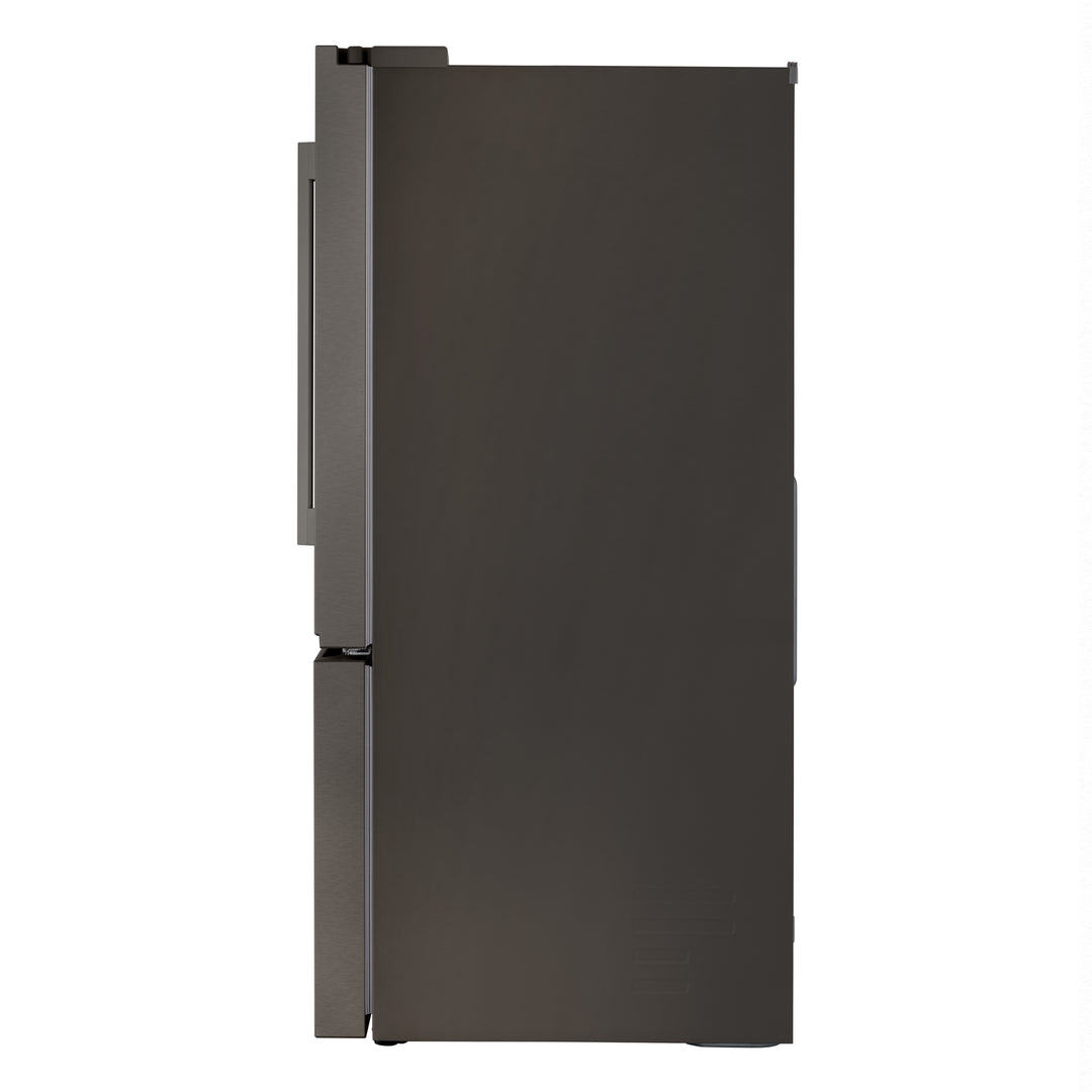 LG - Standard Depth MAX 24.5 Cu. Ft. Smart French Door Refrigerator with Dual Ice - Black Stainless Steel_17