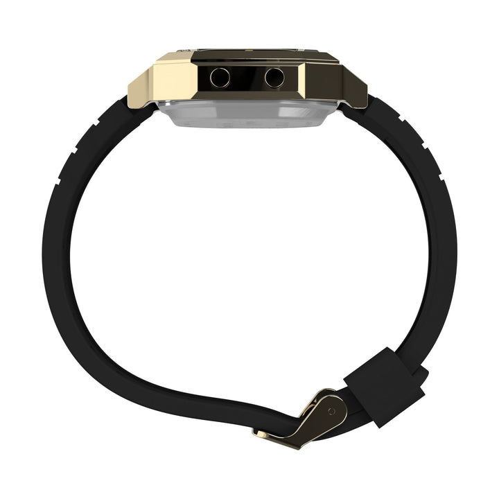 Timex Unisex Activity Tracker 40mm Watch - Green Strap Digital Dial Gold-Tone Case - Green_2