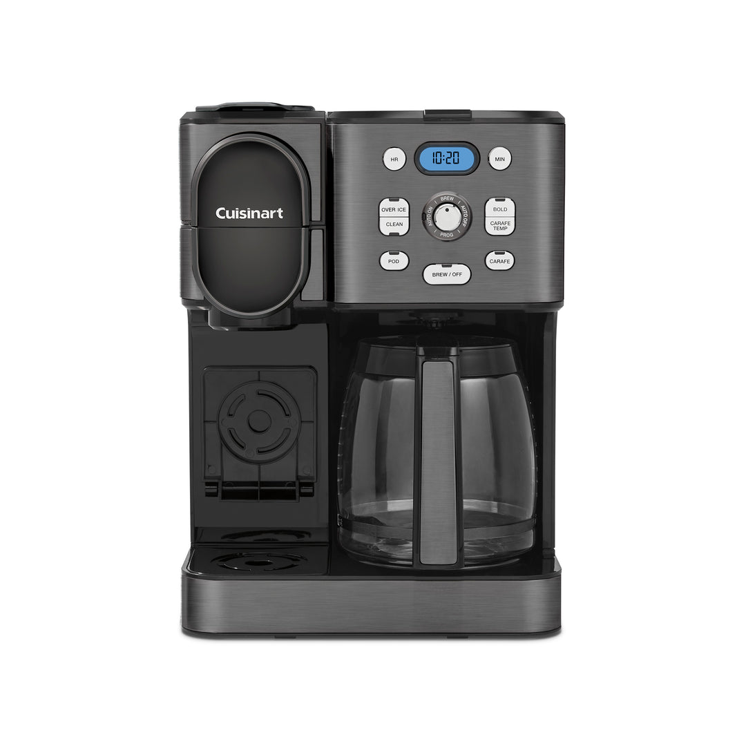 Cuisinart - Coffee Center 2-In-1 Coffeemaker - Black Stainless Steel_0