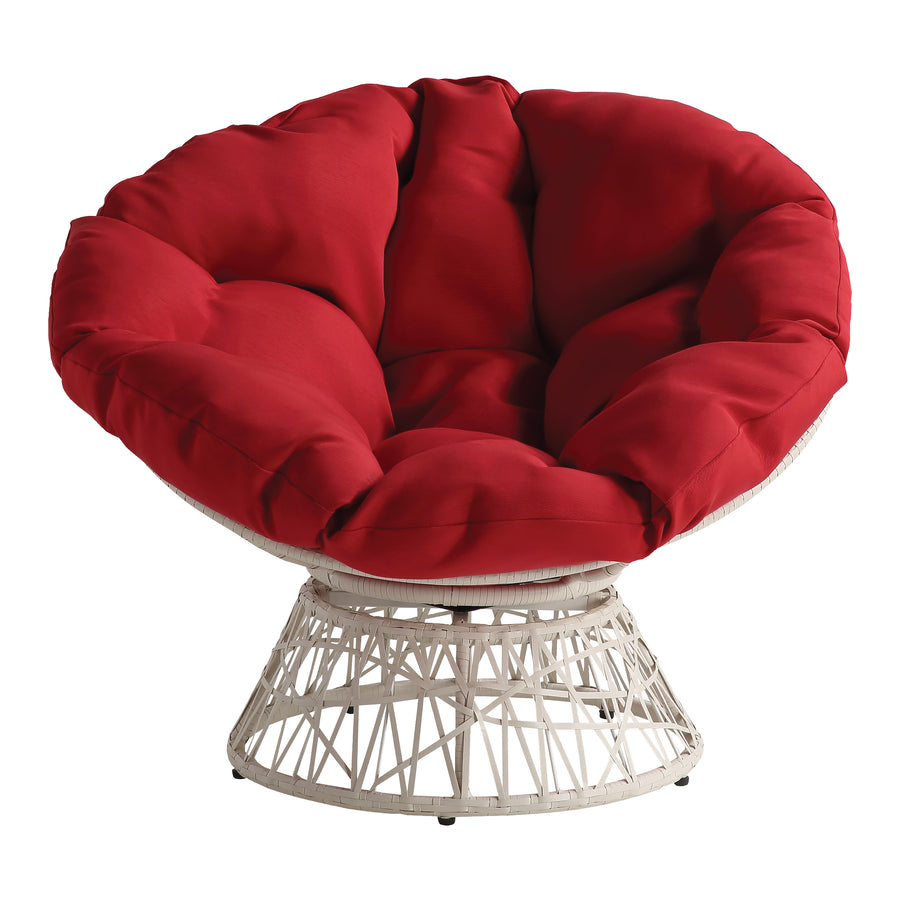 OSP Home Furnishings - Papasan Chair - Red_0