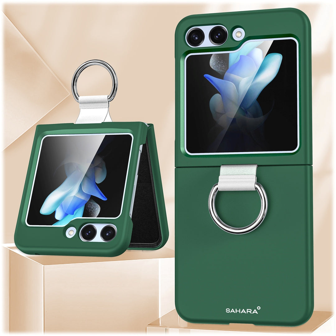 SaharaCase - Venture Series Ring Case for Samsung Galaxy Z Flip6 - Cactus Green_3