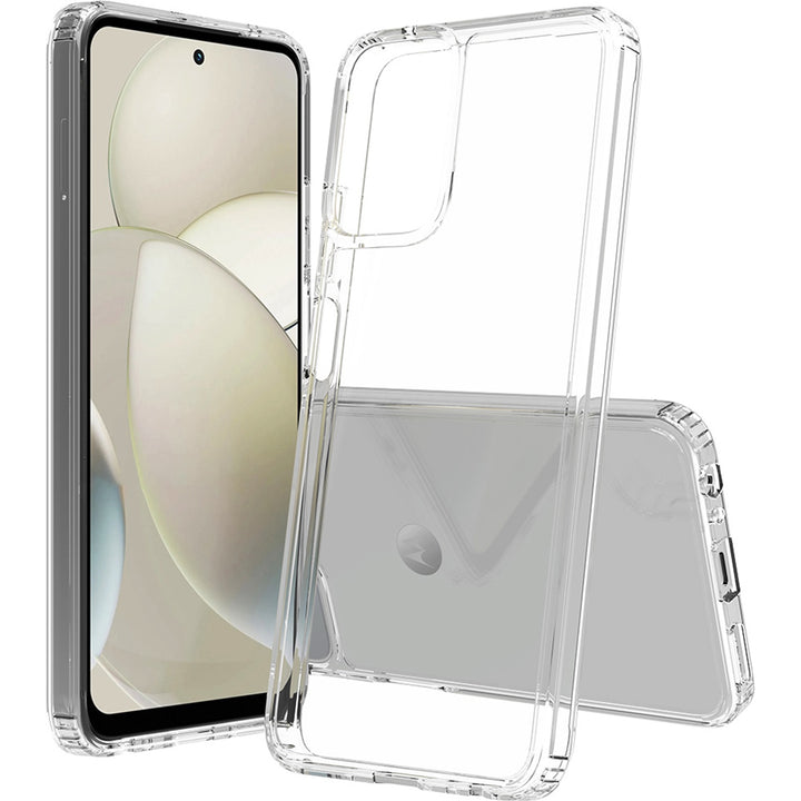 SaharaCase - Venture Series Hard Shell Case for Motorola G Power 5G (2024) - Clear_0