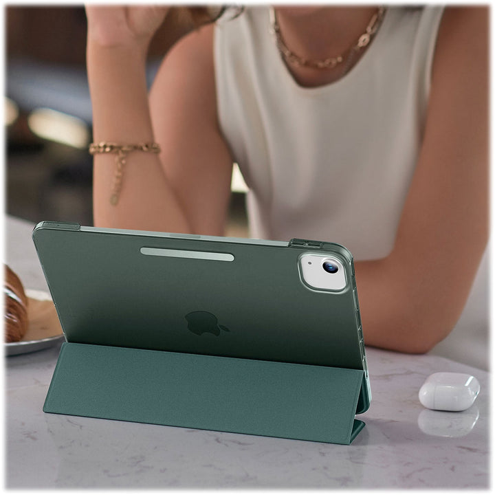 SaharaCase - Venture Series Tri-Fold Folio Case for Apple iPad Air (M2) 13" 2024 - Cactus Green_7