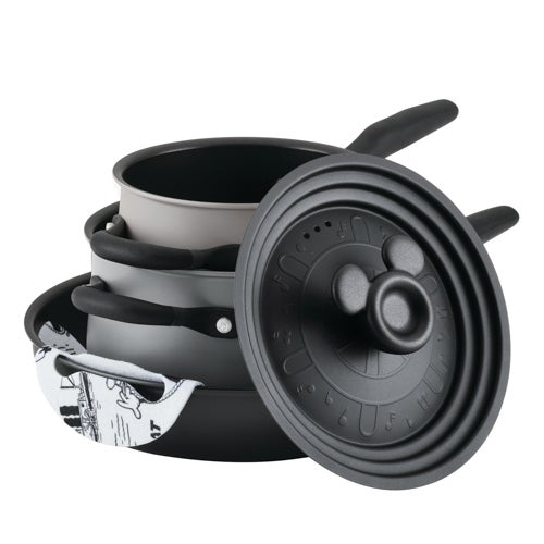 D100 4pc Steamboat Willie Nonstick Induction Cookware Set_0