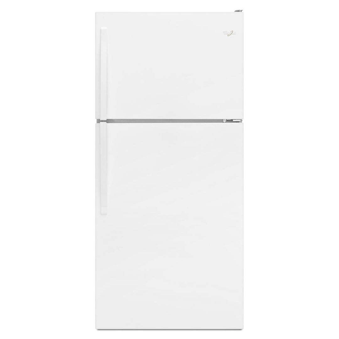 Whirlpool - 18 Cu. Ft. Wide Top Freezer Refrigerator with Flexi-Slide™ Bin - White_0