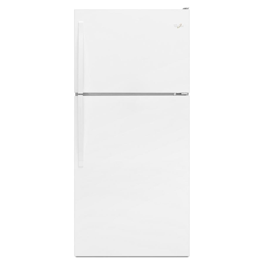 Whirlpool - 18 Cu. Ft. Wide Top Freezer Refrigerator with Flexi-Slide™ Bin - White_0