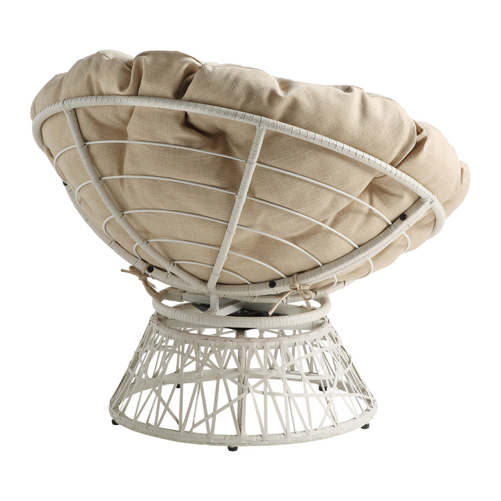 OSP Home Furnishings - Papasan Chair - Cream_3