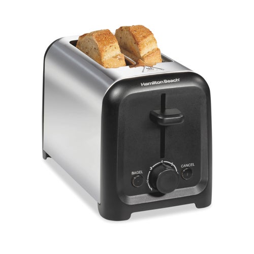 Compact Slice Stainless Steel Toaster_0