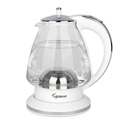 H2O Glass Water Kettle, White_0