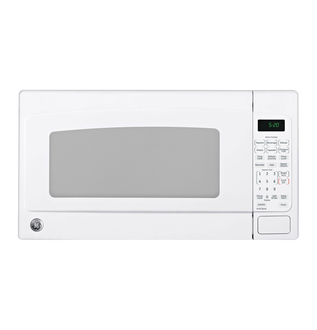 GE - 2.0 Cu. Ft. Countertop Microwave with Sensor Cooking and Defrost - White_0