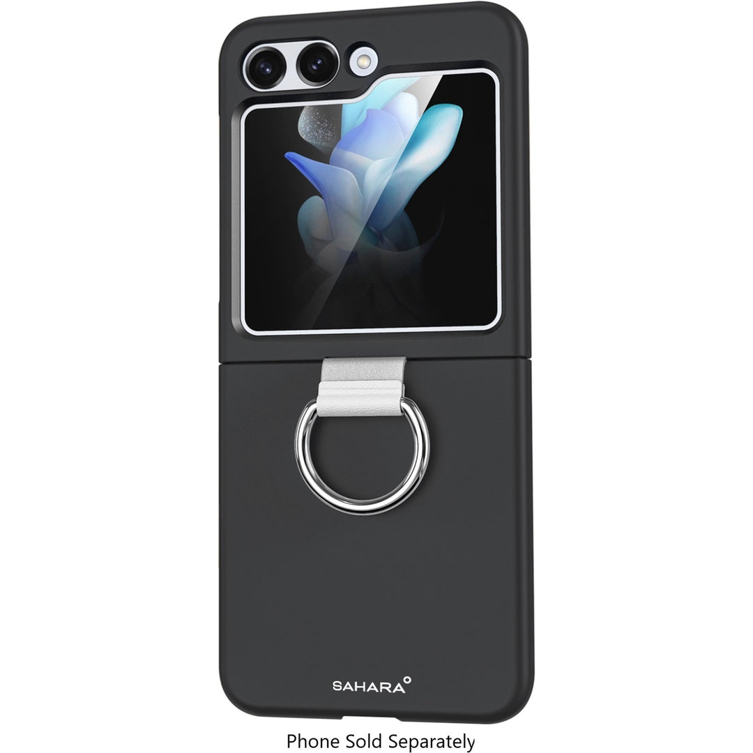 SaharaCase - Venture Series Ring Case for Samsung Galaxy Z Flip6 - Scorpion Black_2