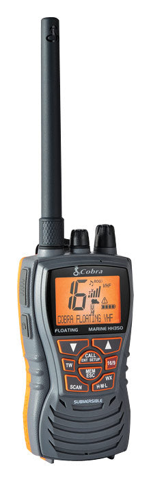 Cobra - VHF Handheld Radio - Gray_0