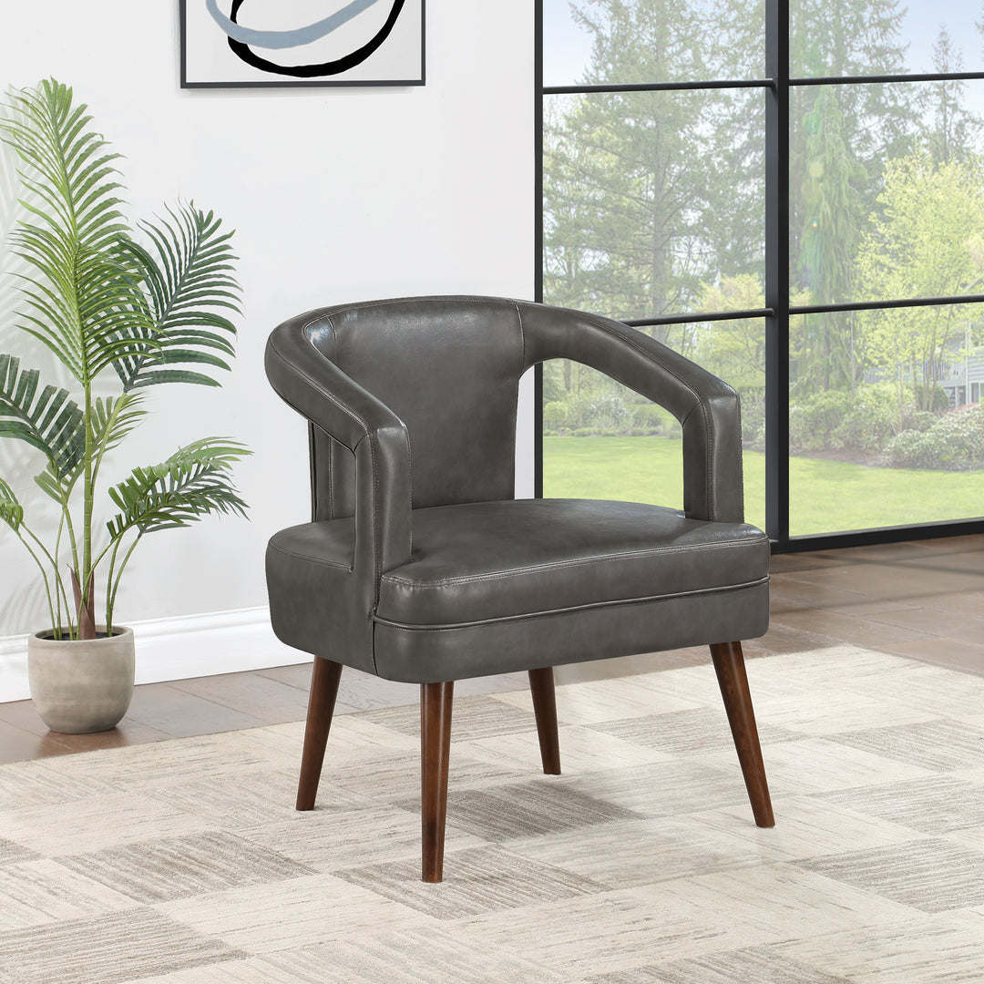 OSP Home Furnishings - Mason Accent Reception Chair - Pewter_4