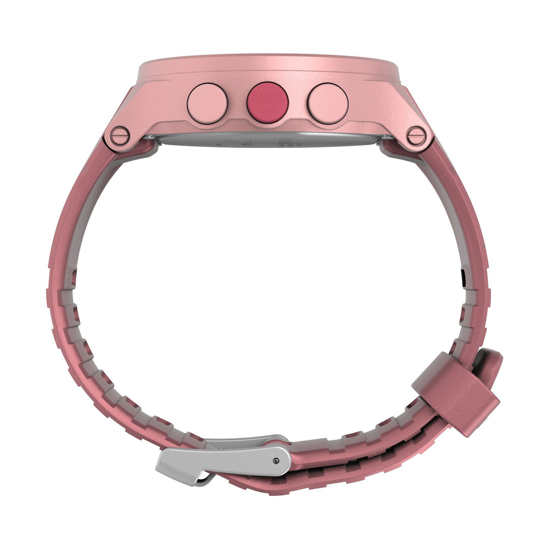 Timex Unisex IRONMAN T200 42mm Watch - Pink Strap Digital Dial Pink Case - Pink_2