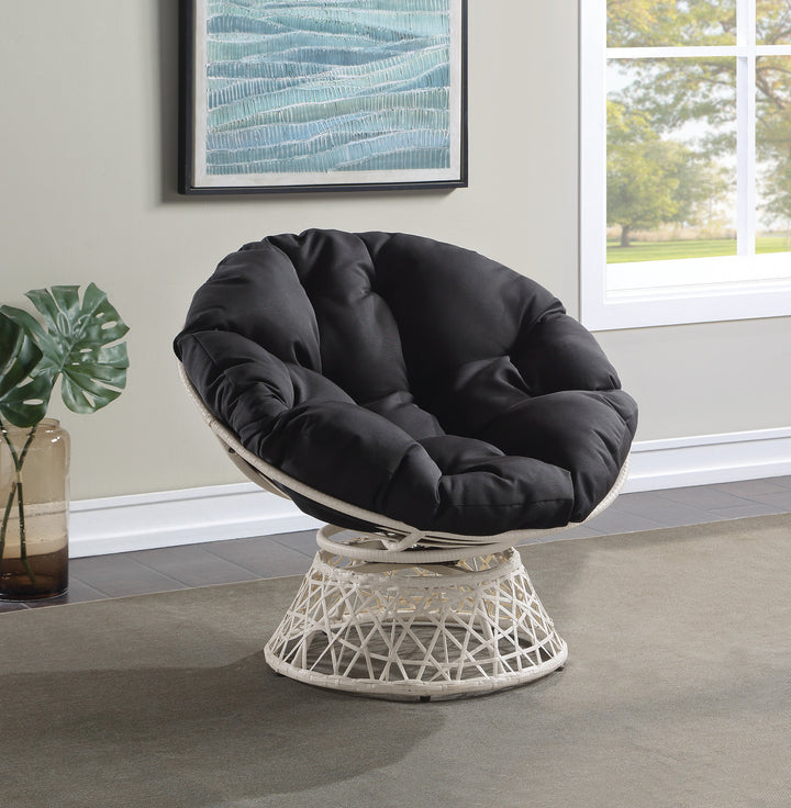 OSP Home Furnishings - Papasan Chair - Black_4