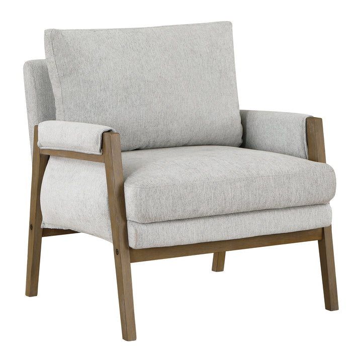 OSP Home Furnishings - Faber Wood Frame Armchair - Smoke_1