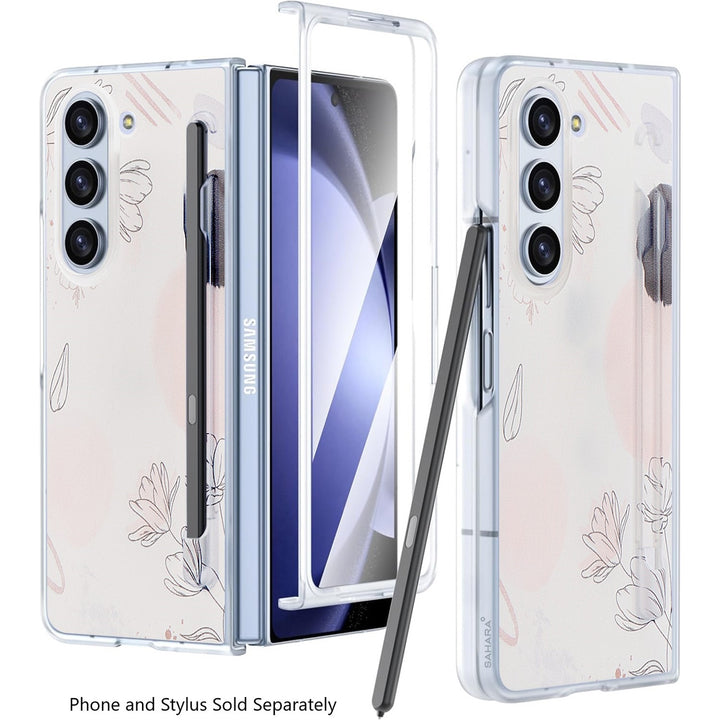 SaharaCase - Inspire Series Hard-Shell Case for Samsung Galaxy Z Fold6 - Floral_1