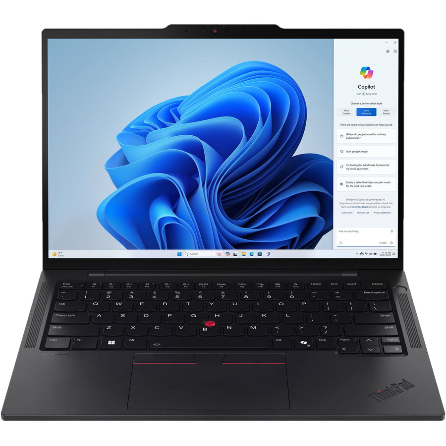 Lenovo - ThinkPad T14s Gen 5 14" Touch - Screen Laptop - Ultra 7 with 16GB Memory - 1TB SSD - Black_0