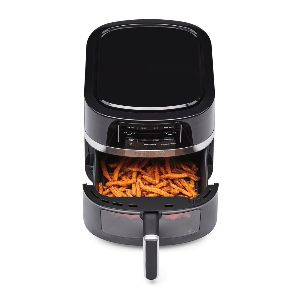 Cuisinart - 4.5-qt Basket Air Fryer - Black Stainless Steel_1