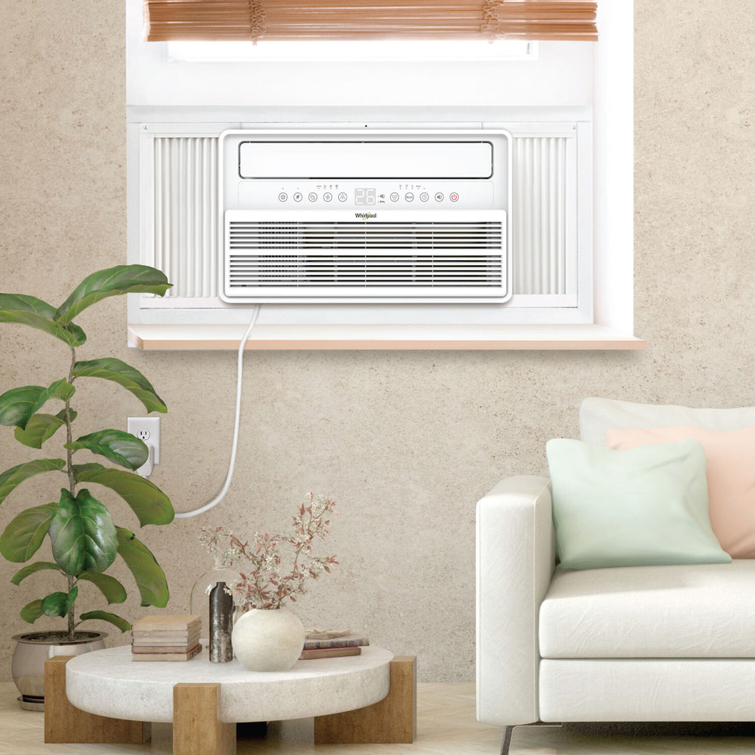 Whirlpool - 10,000 BTU Window Mounted Inverter Air Conditioner with Remote Control - White_8