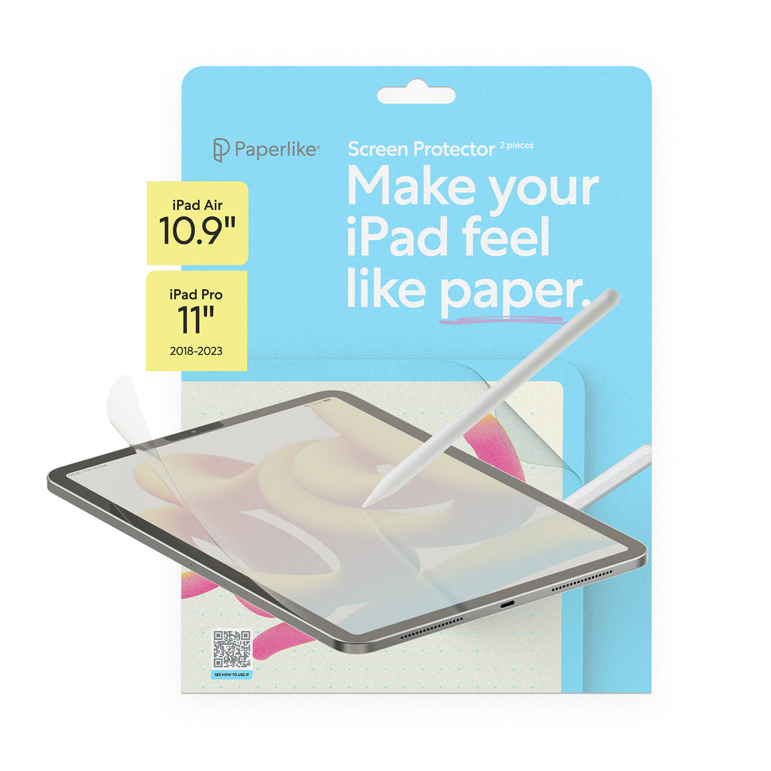 Paperlike - Screen Protector 2-Pack for Apple iPad Pro 11" (2024) - Clear_2