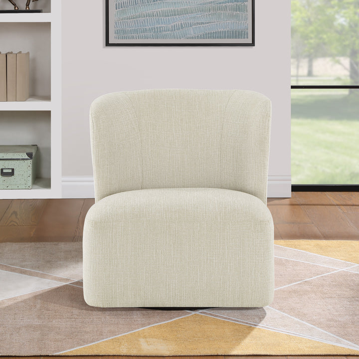 OSP Home Furnishings - Lucia Swivel Chair - Linen_4