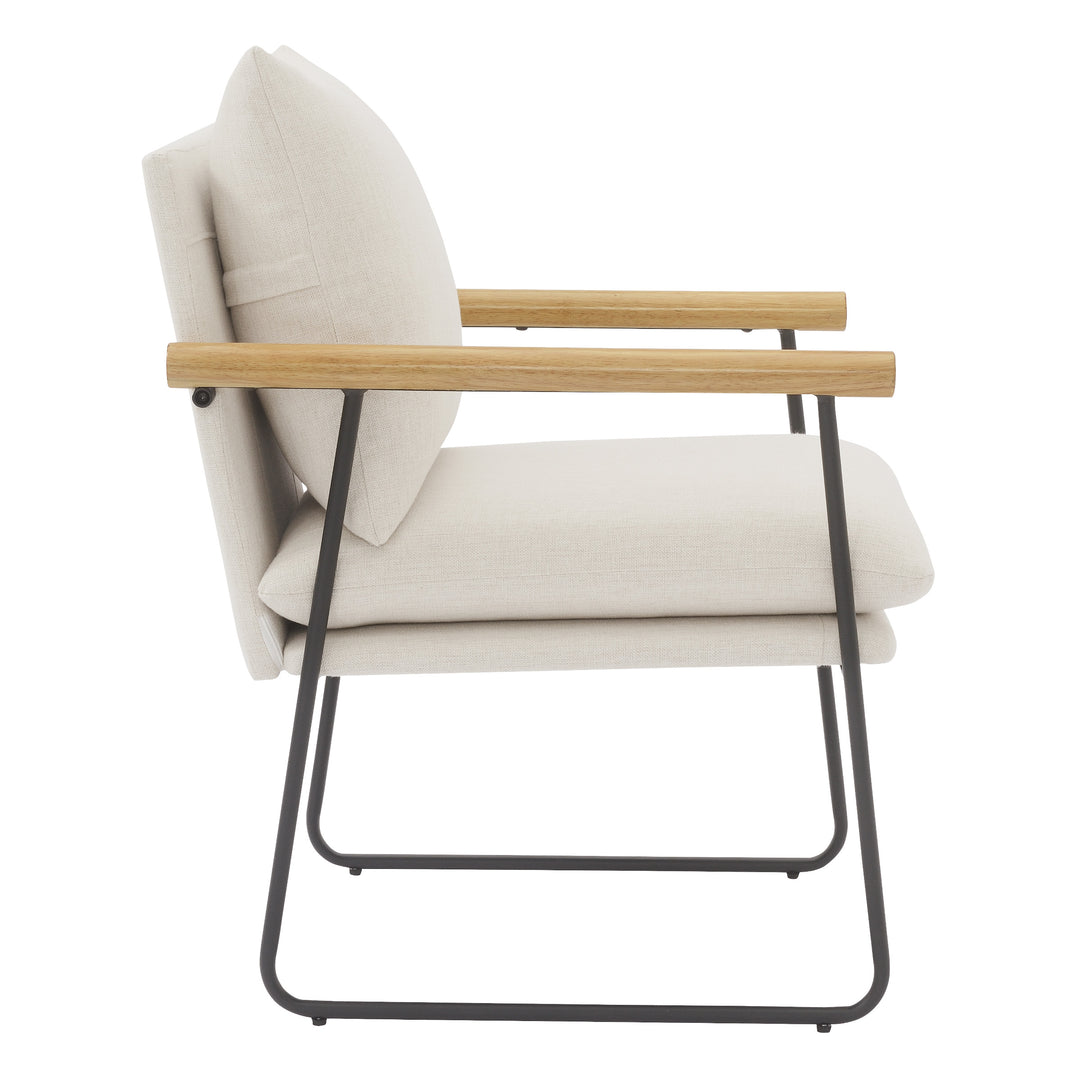 OSP Home Furnishings - Dutton Armchair - Ivory_2