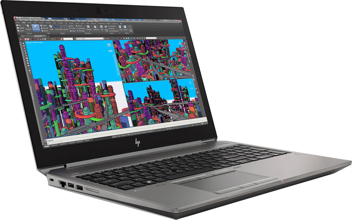 HP - Zbook 15 G5 15.6" Refurbished Laptop - Intel 8th Gen Core i7 with 64GB Memory - NVIDIA Quadro P1000 - 2TB SSD - Gray_2