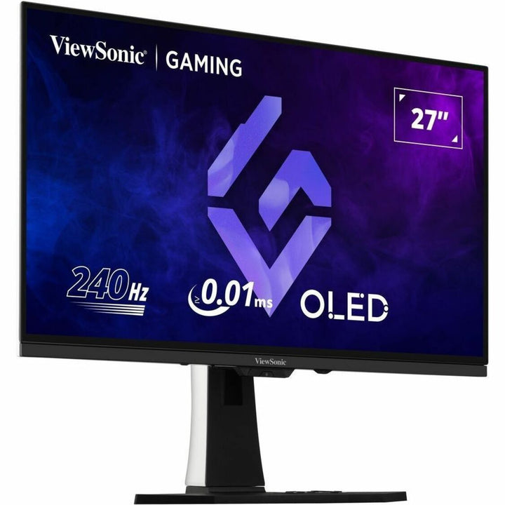 ViewSonic - XG272-2K-OLED 27" OLED QHD 240Hz 0.02ms FreeSync Premium, G-Sync Compatibility Gaming Monitor (HDMI, DP, USB-C) - White_2
