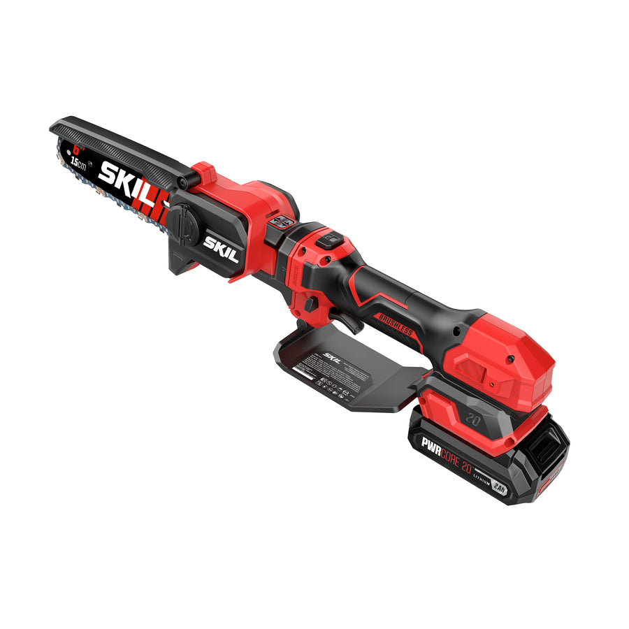 SKIL 20V 6" Pruning Saw Telescopic with 2.0Ah - red/black_0