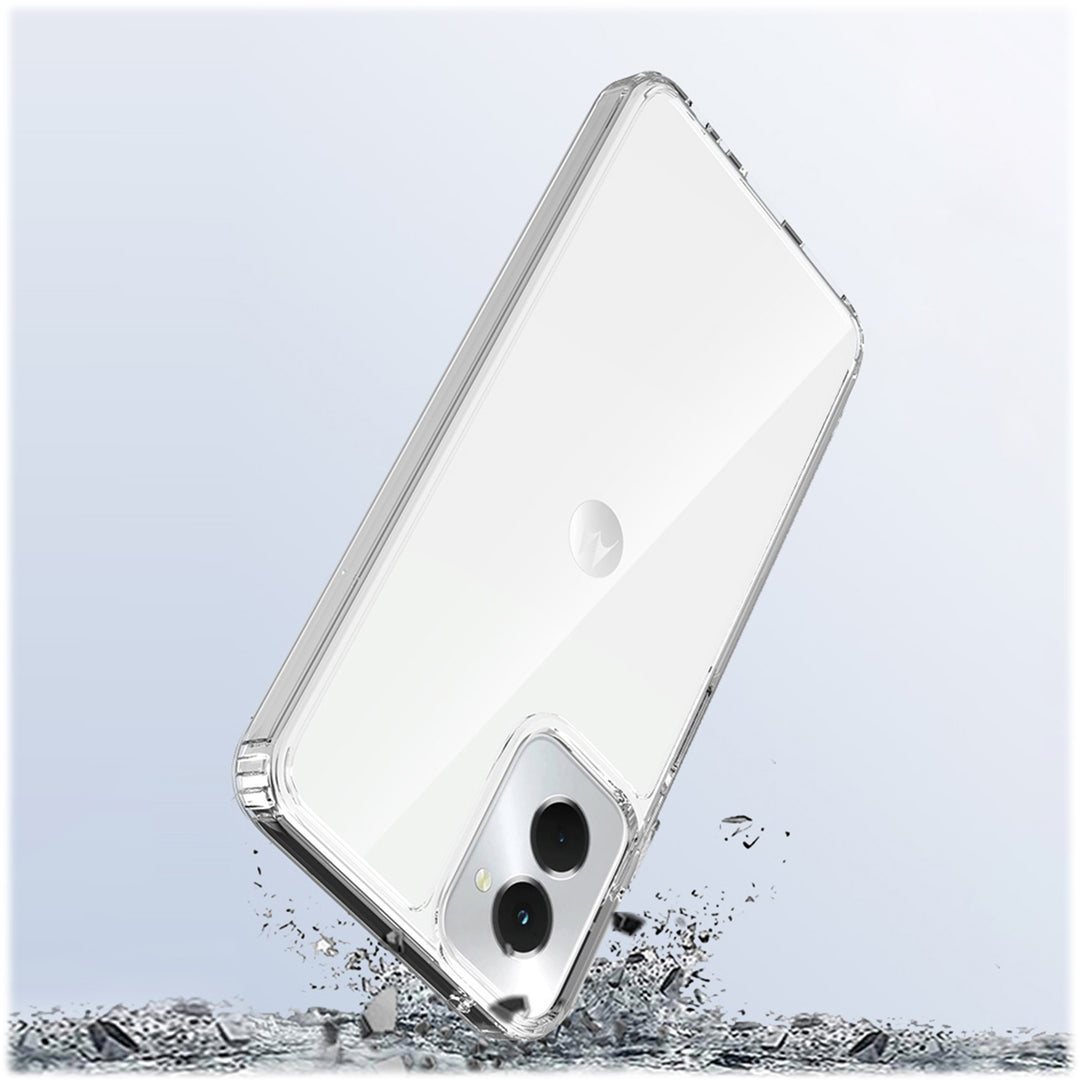 SaharaCase - Venture Series Hard Shell Case for Motorola G Power 5G (2024) - Clear_5