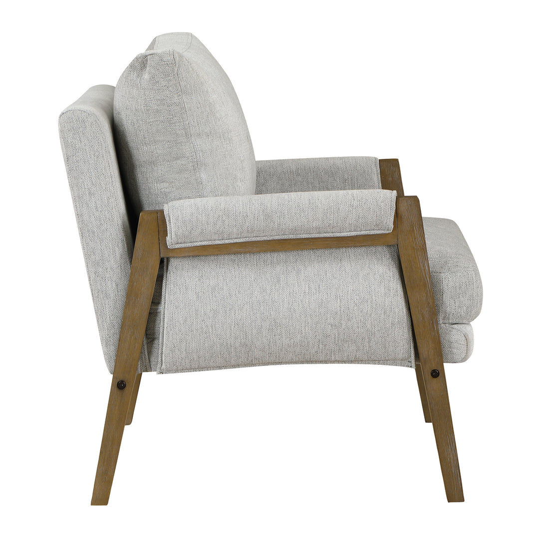 OSP Home Furnishings - Faber Wood Frame Armchair - Smoke_2