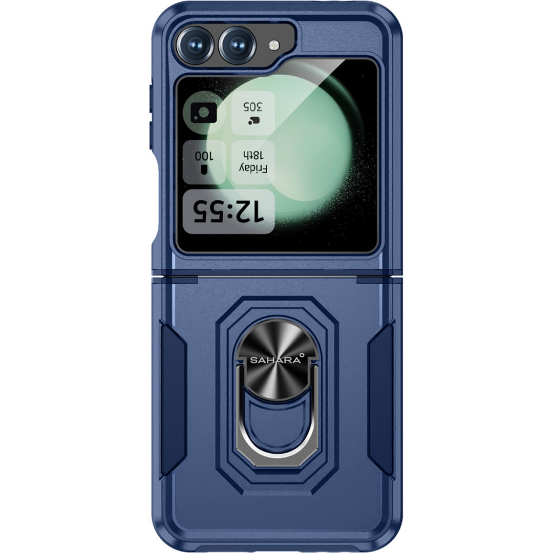 SaharaCase - Raider Series Kickstand Case for Samsung Galaxy Z Flip6 - Desert Blue_0