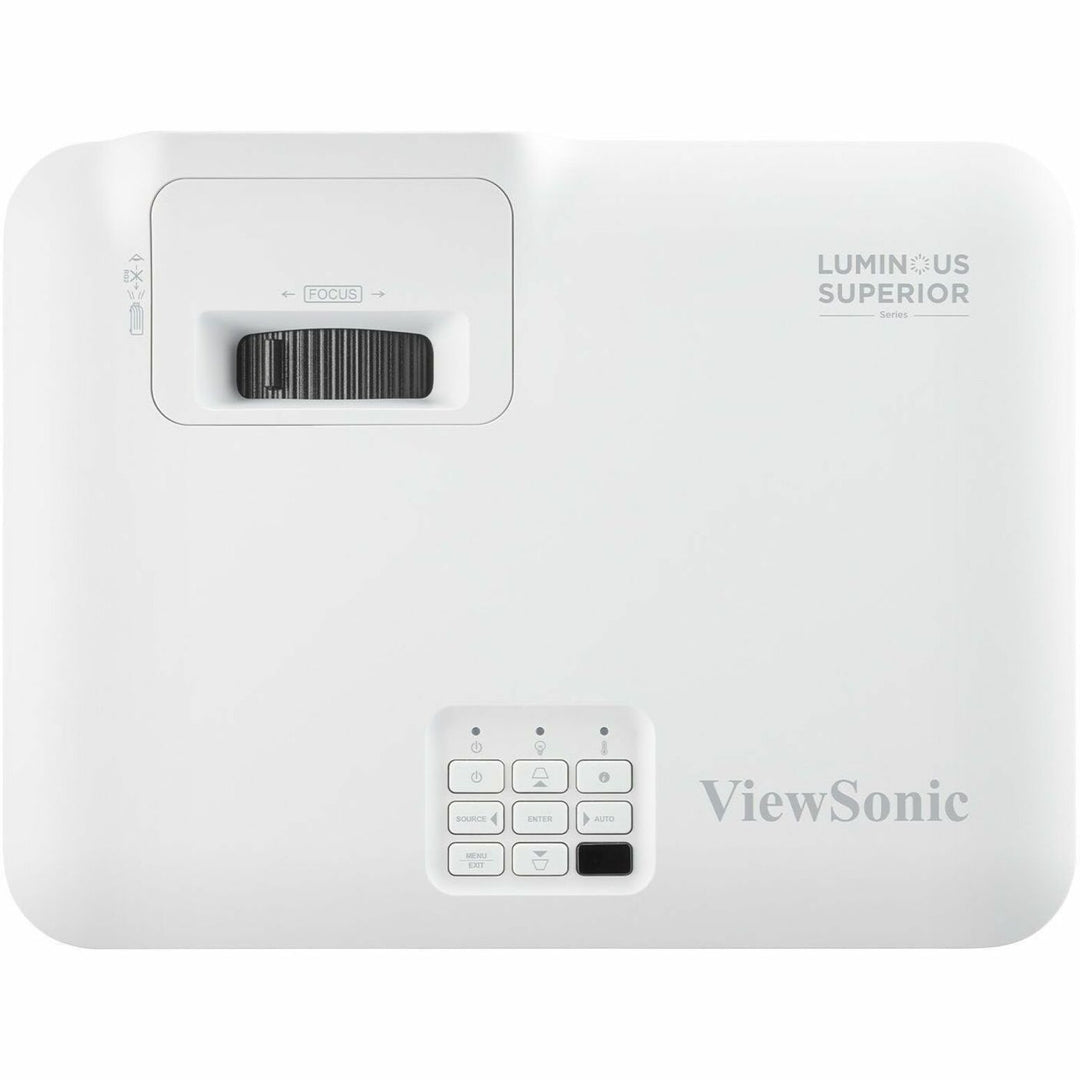ViewSonic - LS711HD 4000 Lumens 1080P Short Throw Laser Projector - White_2