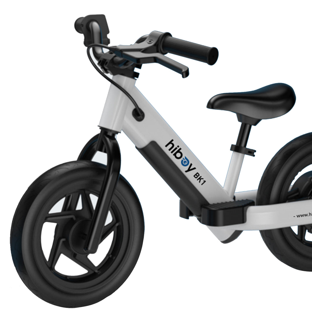 HiBoy - BK1 Electric Balance Bike w/ 6.2 mi Max Operating Range & 9 mph Max Speed - White_4