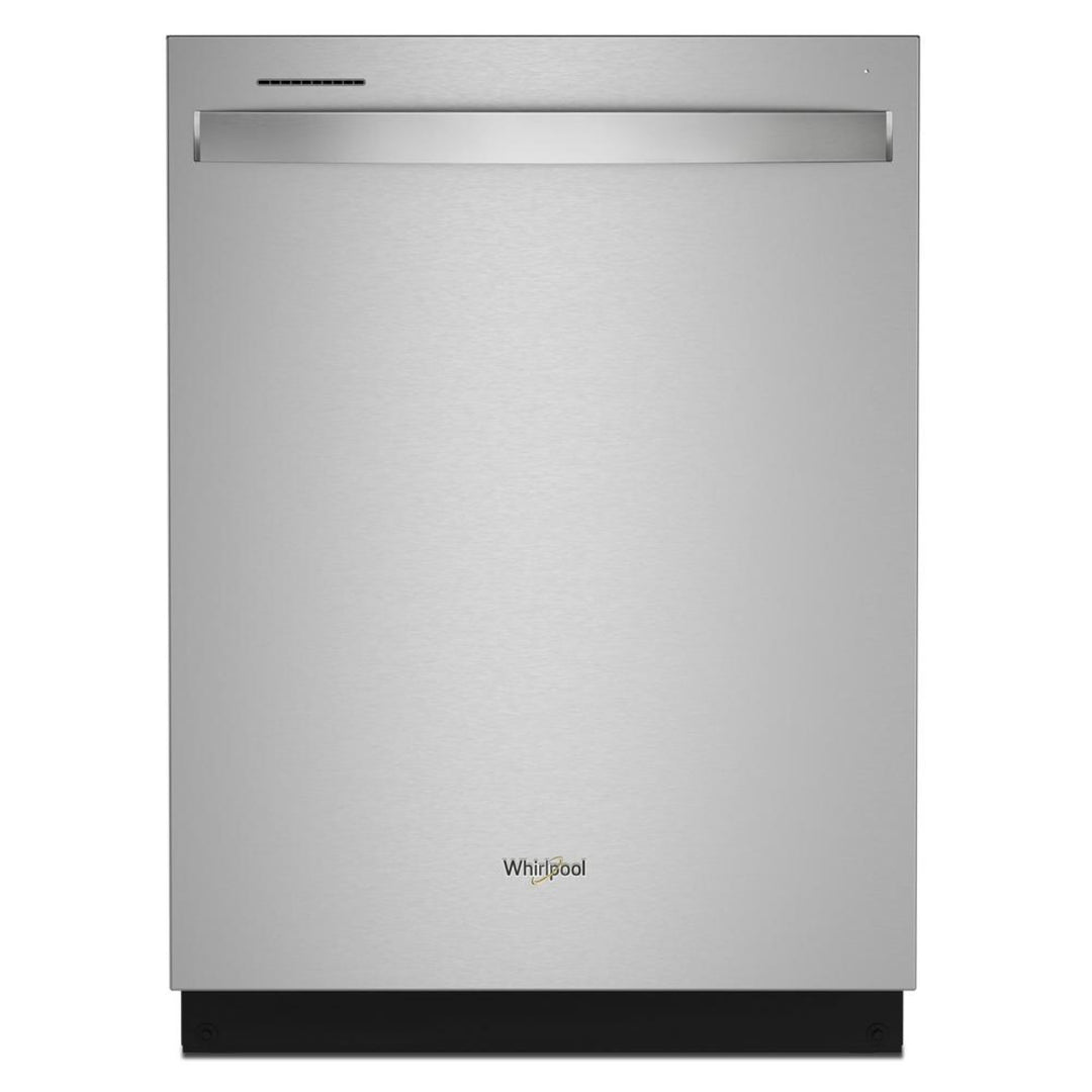 Whirlpool - 24" Top Control Built-in Stainless Steel Tub Dishwasher with 3rd Rack and 41 dBA - Stainless Steel_0